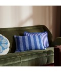 Bonnie and Neil | Cushion 60x40cm | Boucle Stripe Blue